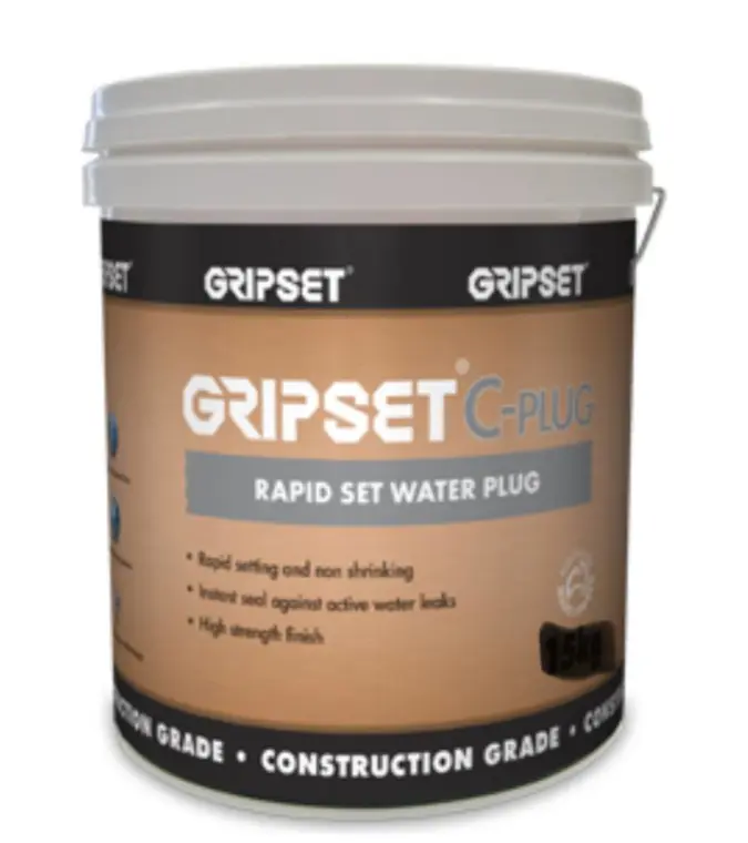 Gripset C-Plug - Fast curing Membrane Powder