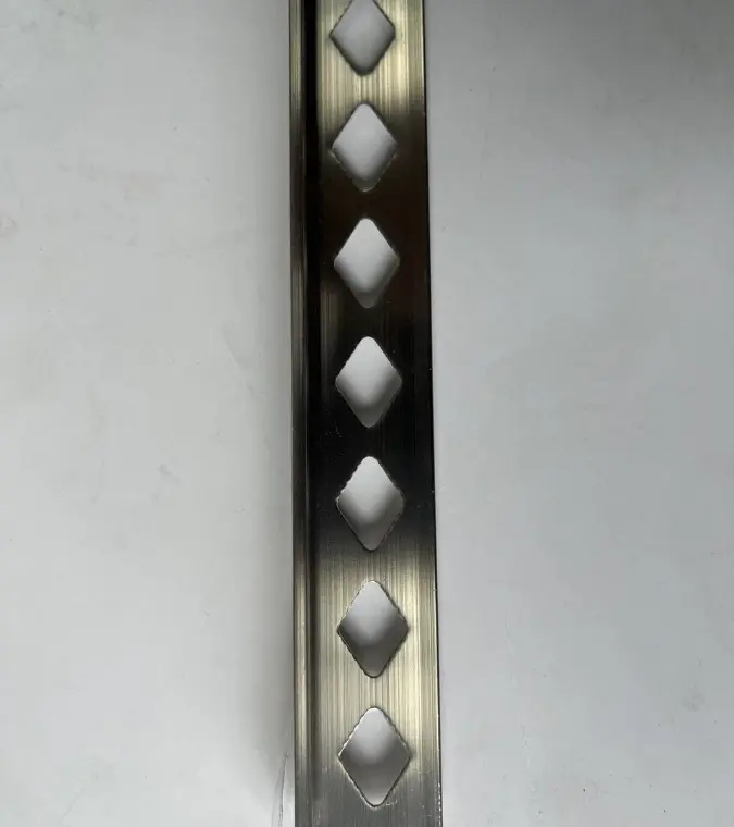 10mm -3M length Brushed Finish - Aluminium