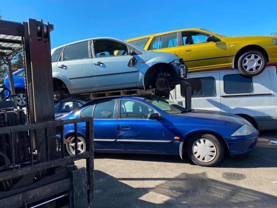 Scrap car yard